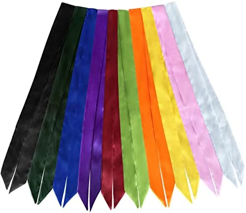 kcctoo 2/6/10Pack Scarf Bags for Women Handbag Scarfs Band Hair Neck Scarves Fashion Gifts