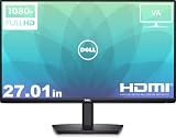 【整備済み品】Dell E2724HS 27インチ 液晶モニター フルHD（1920×1080）VA 非光沢 HDMI/DisplayPort/VGA スピーカー内蔵 高さ調整 スイベル VESA対応 ComfortView ビジネス向け image