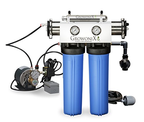 Comparison: Best Ro System For Growing 7 GROWONIX EX1000-UV-KDF-TALL Deluxe Reverse Osmosis System Ultra High Flow Rate Water Purification Filter for Hydroponics Gardening Growing Drinking H20 Coffee Point of use On Demand Whole House RO Eco