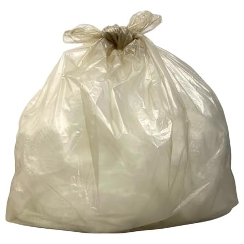 100 Bags per box ECO Elephant Clear Wheelie Bin Liners Refuse Sacks Cover