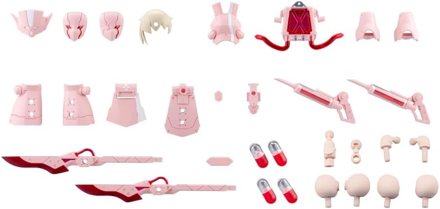 Kotobukiya Megalomaria Unlimited Universe: Metamorphose Unit Exarmor Pink Nurse Plastic Model Kit