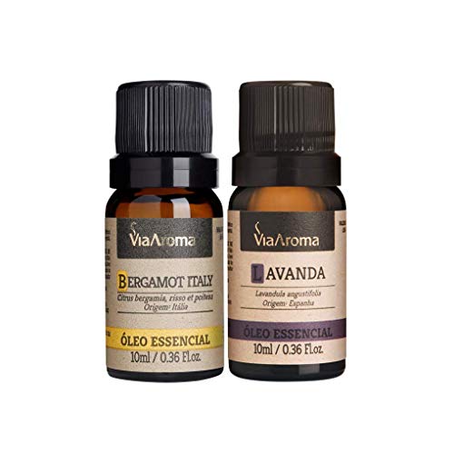 Kit contra ansiedade 2 Óleos Essenciais Via Aroma 10ml