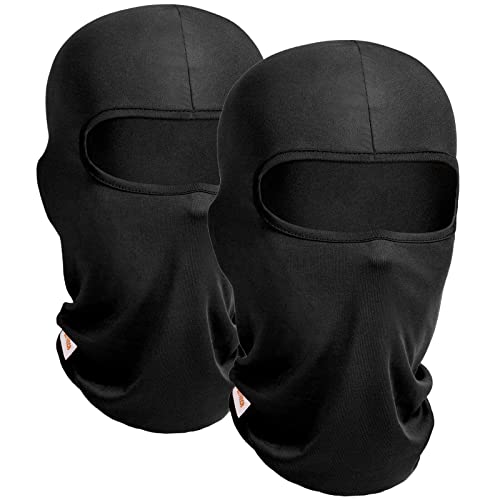 Balaclava Full Face Masks Black: 2 Pieces Pack Mask Tactical Pasamontañas Shiesty Men Women #TOP15