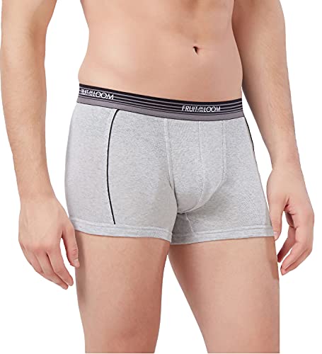 Image of Fruit of the Loom Plain /Solid Better Basics Cotton Men's Trunk (#MTR05-Assorted) Color May Vary