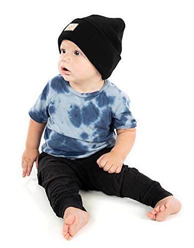 Image of Funky Junque Kids Cozy Knit Winter Beanie Hat - Perfect Holiday Stocking Stuffer