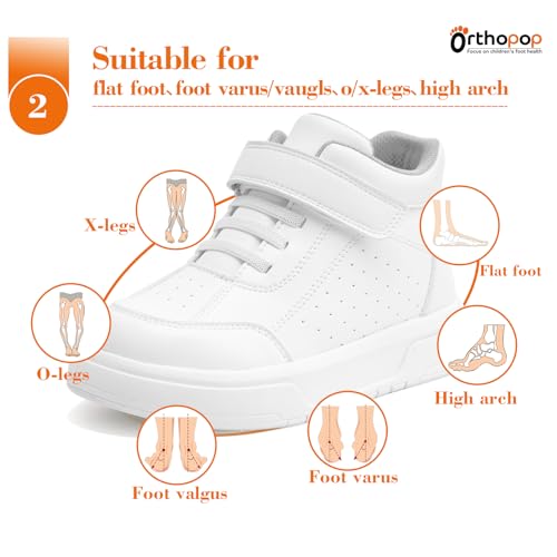 Toddlers Orthopedic Corrective AFO Thick Sole Shoes with Ankle and Arch Support for Girls and Boys2