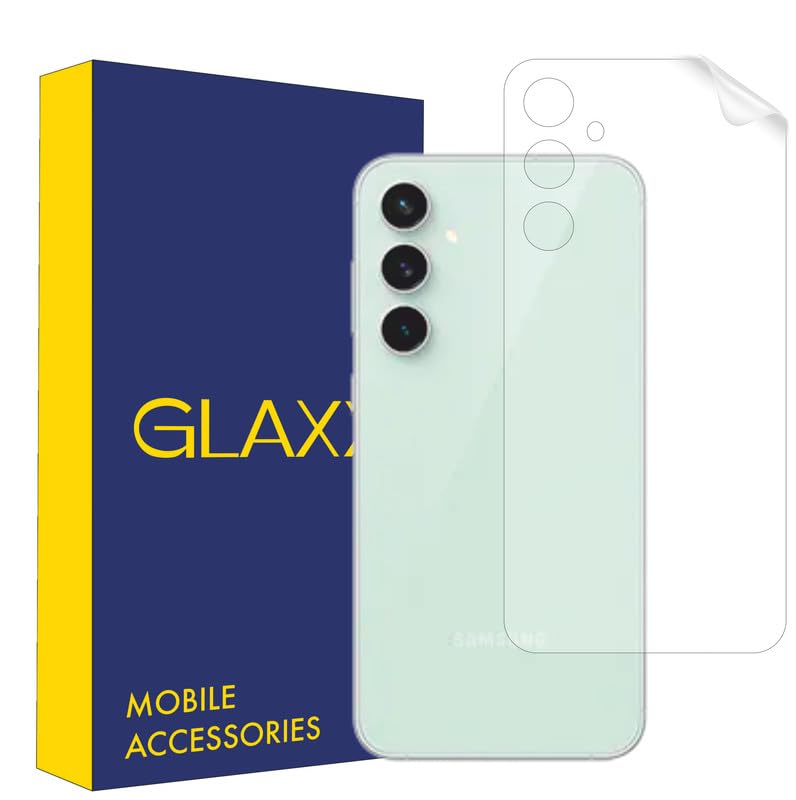 Glaxx Back Screen Protector for Samsung Galaxy S23 FE 5G Back Screen Guard Full Coverage Case Friendly PET Flexible TPU Film [Not tempered Glass] - Transparent (B0CL35LXCP) Amazon Price History, Amazon Price Tracker