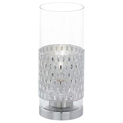 Preisvergleich Produktbild EGLO 94619 Tischleuchte der Serie TORVISCO aus Stahl in chrom