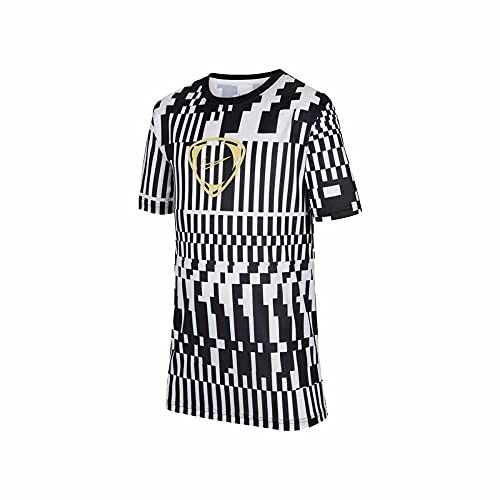 YTH DRI-FIT ジュニア アカデミー 半袖 トップ FP JB CZ0976 ホワイト/ブラック/サターンゴールド 130