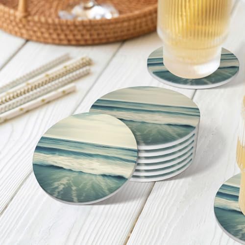 Dessous de verre en céramique et liège de qualité supérieure