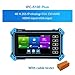 BUUBO CCTV Tester,CCTV Camera Tester, 4K CCTV IPC Tester 8MP AHD CVI TVI Camera 12MP IP Camera Testing VGA PTZ PoE UTP Network Cable Tracer Battery(IPC-5100 Plus)