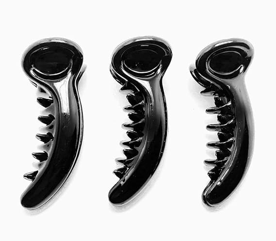 Banana Hair Clutcher Glossy Finish Hair Clip/Claw Clip for Women and Girls (Medium, Pack of 3) Banana Hair Clutcher Glossy Finish Hair Clip/Claw Clip for Women and Girls (Medium, Pack of 3)