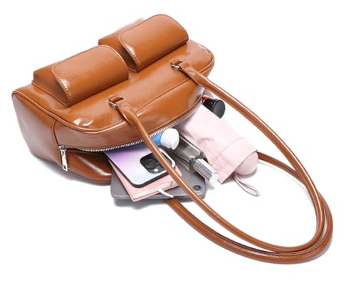 Shoulder bag for Women Retro Handbag Top Handle Waterproof for Travel4