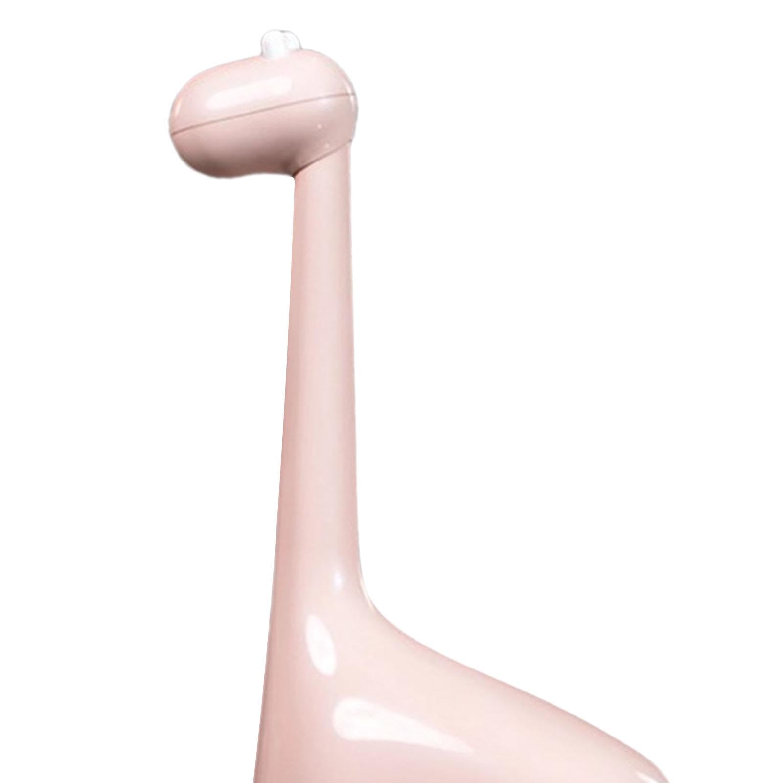 Dispensador de Jabón Automático Sin Contacto, Dispensador de Jabón Espumoso con Forma de Jirafa para Ducha de Baño, Rosa, Individual
