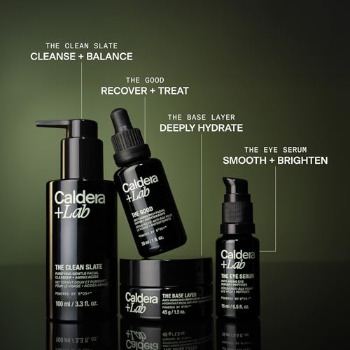 Image of Caldera + Lab The Regimen Rich + Eye Defense | Men's 4 Piece Skincare Set