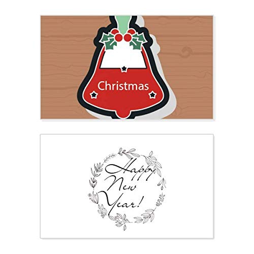 Tarjeta de felicitación de Navidad de estilo caricatura para acompañar tus regalos navideños