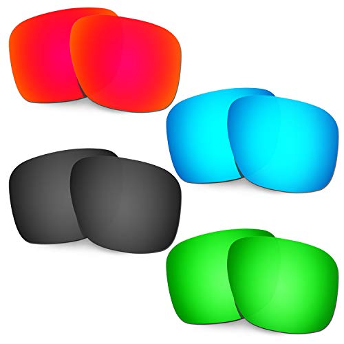 Verres pour Oakley Holbrook XL OO9417 vert avec finition soignée haute définition