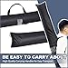 Aliceset 2 Pcs flag carrying case storage Bag feather flag cloth flag color guard banner carrier teardrop flag pole bags Kit Waterproof Oxford Mic Stand Tripod Carrying Case Portable