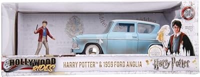 Dickie Toys - Harry Potter Coche Ford Anglia 1:24, Metálico (253185002) | Ya disponible en tu tienda friki favorita! En mundofriki.es!