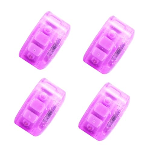 NAMOARLY 4pcs Light up Roller Skates Wheels Glowing Skates Wheel Professional for Boys and Girls