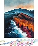 【Cadeau Idéal】 : La peinture par numéros est non seulement une décoration pour la maison, mais aussi un cadeau parfait pour vos amis ou votre famille. Cadeau idéal pour toute personne souhaitant s'essayer à la peinture mais qui hésite à se lancer dans la création d'une œuvre originale.