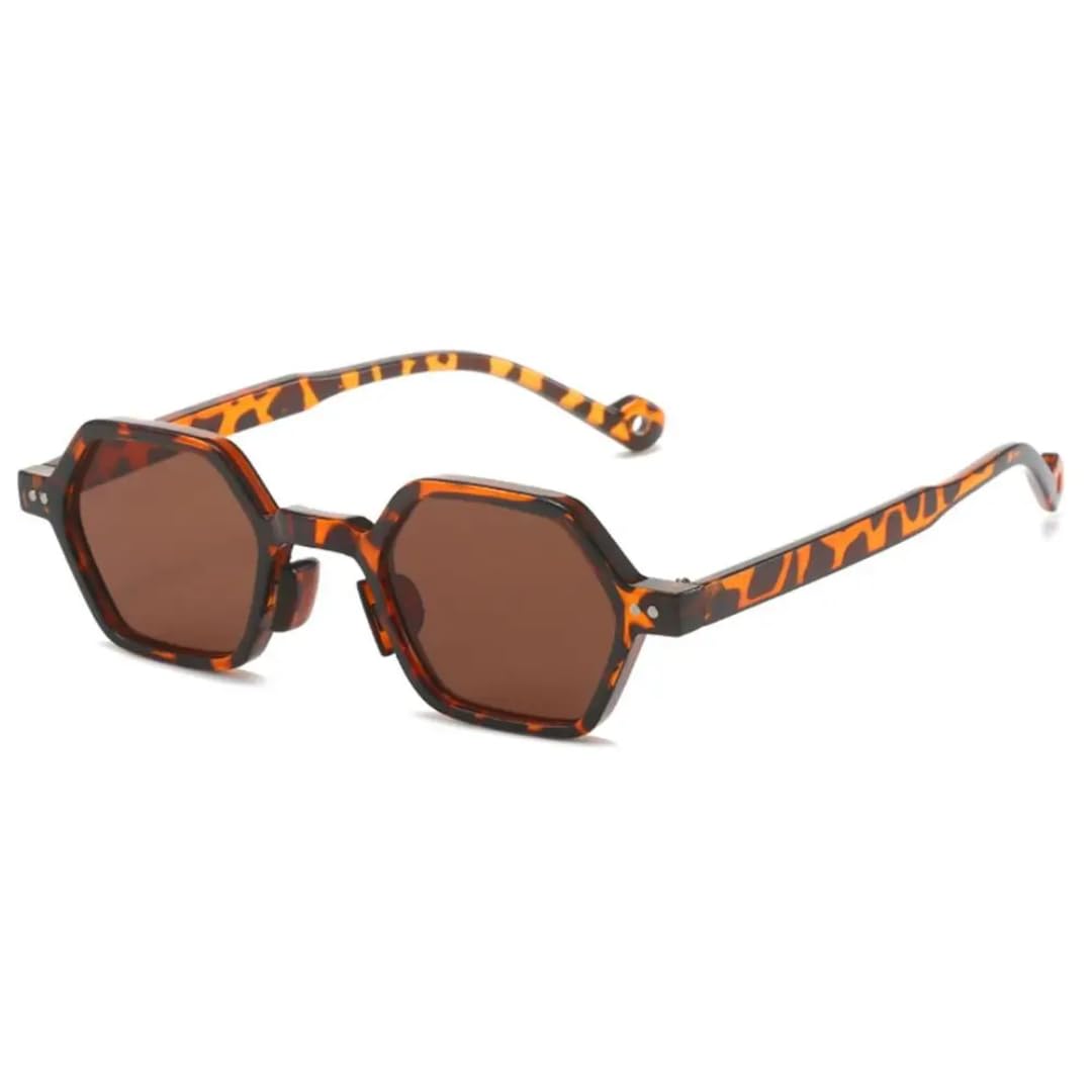 Retro Sunglasses Vintage Shades Clear Ocean Lens Rivets Sun Glasses Trendy Uv400 Glasses