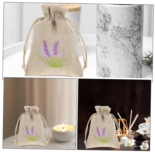 5 bolsas sachet vacías para flores secas lavanda miniatura 2