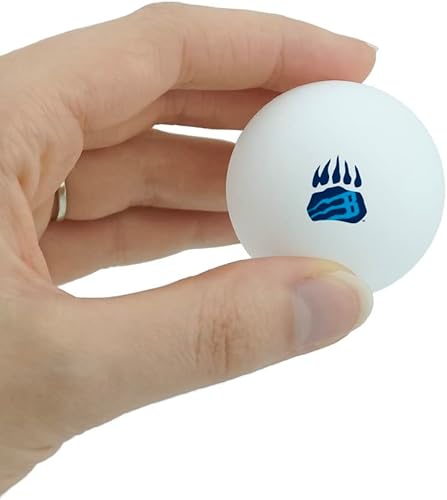 Miniatura 2 de Bob Jones University - Pelota de ping pong con logotipo secundario, 3 unidades, Multi