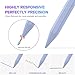 Stylus Pen for iPad 6th-11th Generation-2X Fast Charge Active Pencil Compatible with 2018-2025 Apple iPad Pro 11