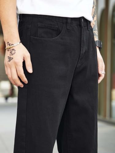 Image of KOTTY Men's Straight Fit Jeans - Premium Stretch Denim for Comfort, Style, and Casual Versatile Wear