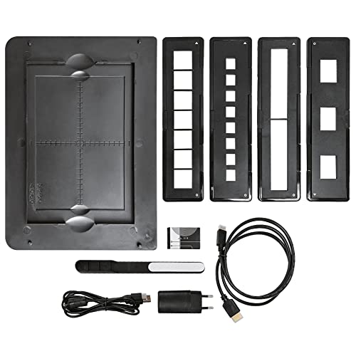 DNT 4-in-1 Kombi-Scanner SlideCopy PRO, 14 MP, Bildscanner, Fotos, Dias, Negative, Akkubetrieb, speichert auf SD-Karte, DNT000015
