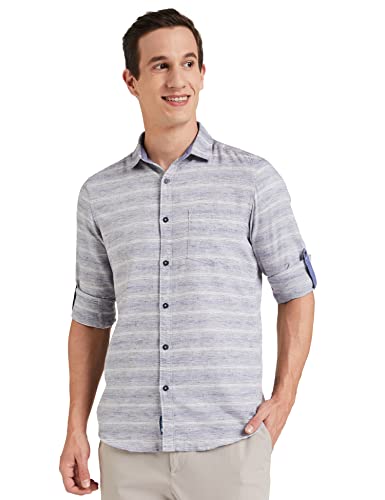 Image of Amazon Brand - Symbol Men Mo-007 /2 Regular Fit Long Sleeve Shirt