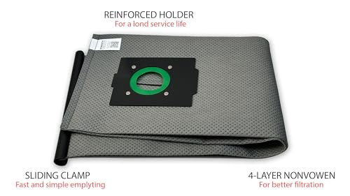 A1MATE Wiederverwendbarer Filterbeutel Kompatibel mit FESTOOL CT 36, CTL 36, CTM 36