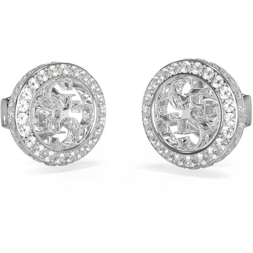 Boucles d'oreilles Guess 4G Crush JUBE04164JWRHT-U acier inoxydable