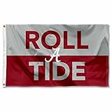 Alabama Crimson Tide Roll Tide Large Outdoor Banner Flag