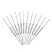 Luckkyme 20Pcs Reed Switch 2 x 14mm Normally Open (N/O) Magnetic Induction Switch for Arduino