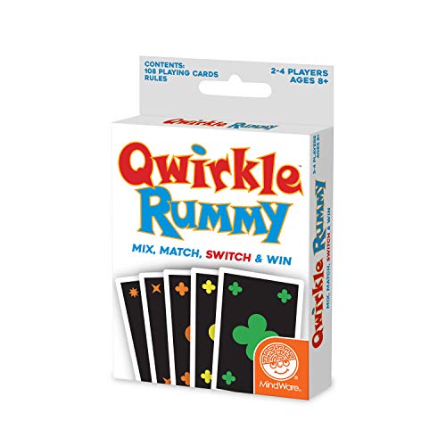 Mindware QWIRKLE Strategy Games Pack Of 2 – Travel Games Kit Includes Qwirkle Travel And Qwirkle Rummy thumb #6