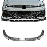 Bumper Lip Compatible for VW Golf 8.5 MK8. GTI Rline 2024-2025 Front Lips Spoiler Splitter Diffuser Car Body Tuning Kit(Carbon Fiber Look)