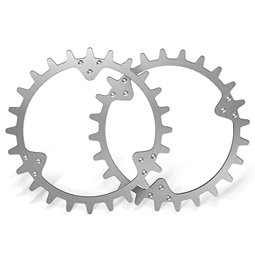 Riuog Edelstahl Spikes,Rasennägel aus Edelstahl (2 Stück) Rasennägel aus Edelstahl zur Mähroboter Traktionshilfe,Passend für Mähroboter HUSQVANA Modelle 320 / 330X / 420 / 430X / 440 / 450X Cover