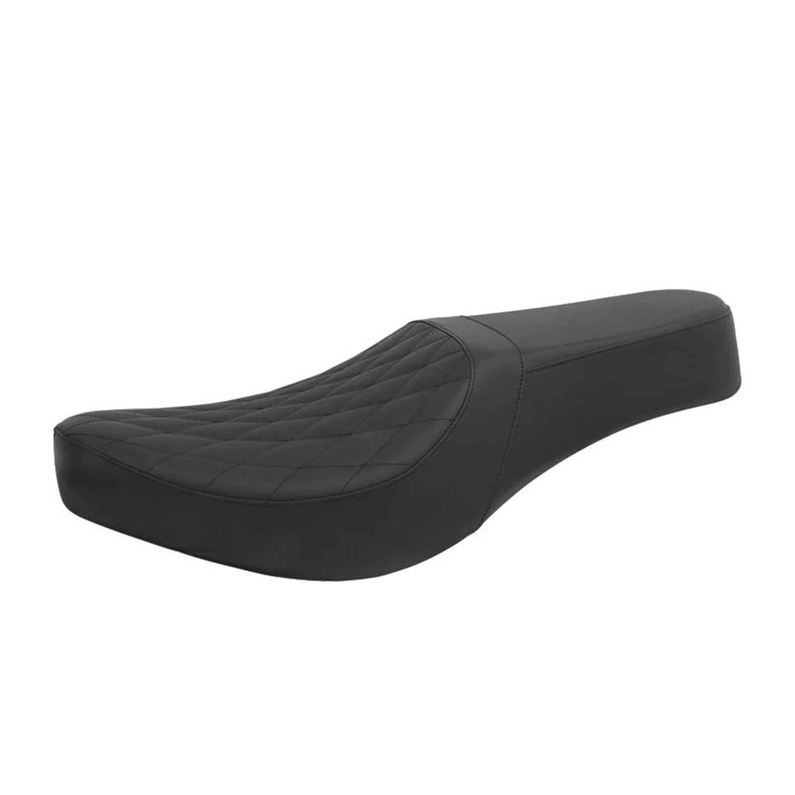 Selle Moto Siège De Passager Avant Et Arrière Noir pour Moto, Siège À Deux Places Coussin Confort