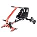 TGHY Hoverboard Seat Attachment Go-Kart Conversion Kit for Electric Self Balancing Scooter Adjustable Frame Hoverkart Bucket Seat Double Shock Absorber Fits 6.5