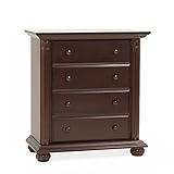 Baby Cache Heritage 4-Drawer Dresser - Cherry