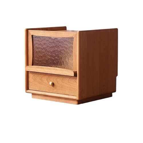 BASXDRFXZ Comodino Contenitore Comodino in Legno massello in Stile Cinese Moderno Semplice Armadio portaoggetti in di ciliegio Armadio for Camera da Letto casa