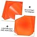 ARTIBETTER 8pcs Soccer Training Cones High Visibility Orange Agility Markers for Sports Traffic Control Outdoor Drills Weighted Base for Stability All Conditions