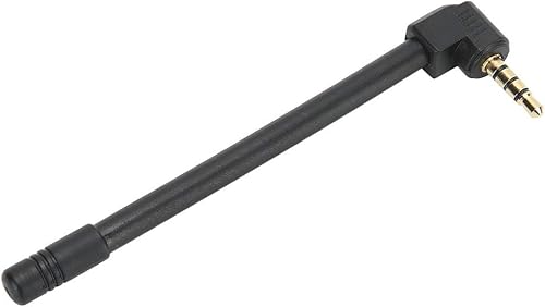 Miniatura 7 de Antena externa de radio universal, antena de radio de interfaz de 0.138 in, antena de recepción de audio al aire libre de ángulo recto de 90 grados,