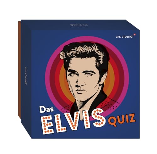 Das Elvis-Quiz 66 Fragen zur RocknRoll-Legende - Wissensspiel über Elvis Presley Seine Hits & Leben Perfektes Partyspiel & Geschenk für Musikliebhaber - Box mit 66 Spielkarten und Anleitung