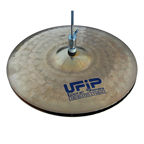 Realizzato in Italia. UFIP - Piatti Hi Hat, da 15\