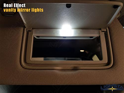 Kit de luces LED interiores blancas para Infiniti QX60 miniatura 3