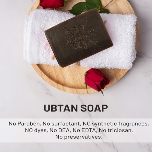 Image of PRATHA UBTAN SOAP (Pack of 2 X100gm) - Handcrafted Natural Soap || COLD PROCESS loaded with goodness of precious herbs of ancient Ayurveda