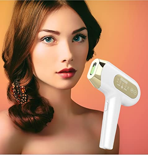 Ipl Laser Hair Removal Device Technology Permanent Painless Remover For Women Man Professional Light Epilator Face Full Body,At Home Use Armpits, Back, Armas, Legs，Bikini Line #TOP6